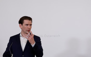 El canciller de Austria, Sebastian