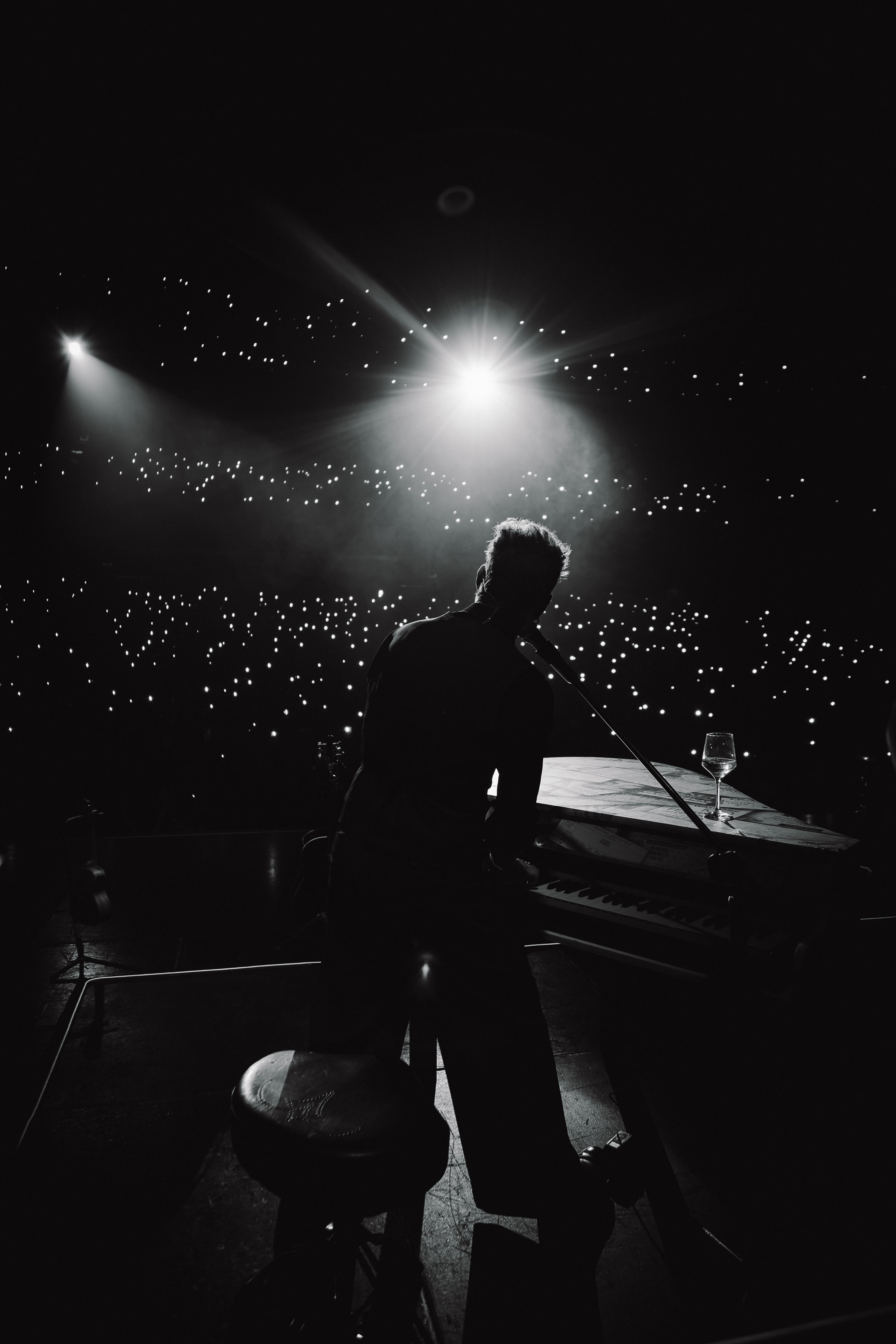 Axel presentó un recorrido por las canciones que marcaron su trayectoria y el universo de “Vuelve” , su último álbum (Gentileza: Prensa Axel)