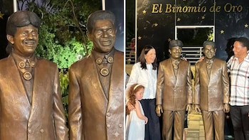 Las nuevas estatuas de Rafael Orozco e Israel Romero en Valledupar serán retiradas por orden del alcale: este es el motivo de la polémica