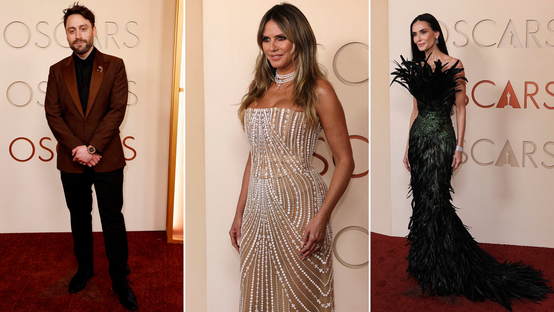 Las celebridades despliegan todo su estilo en los Oscar (Fotos: Reuters)