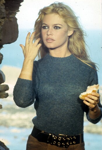 Brigitte Bardot en la película