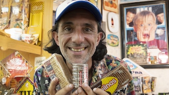 Claudio “Chicle” Mañas: comenzó guardando