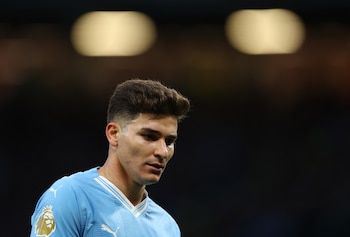 Julián apareció de titular y tuvo participación en el segundo gol del Manchester City (Foto: Reuters)