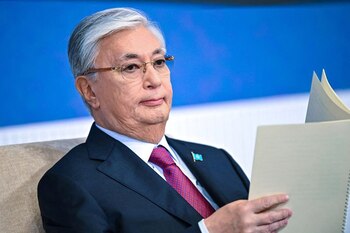 El presidente de Kazajistán, Kassym-Jomart