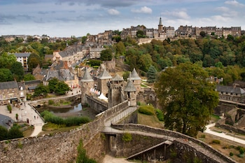 Castillo de Fougères, en Francia.