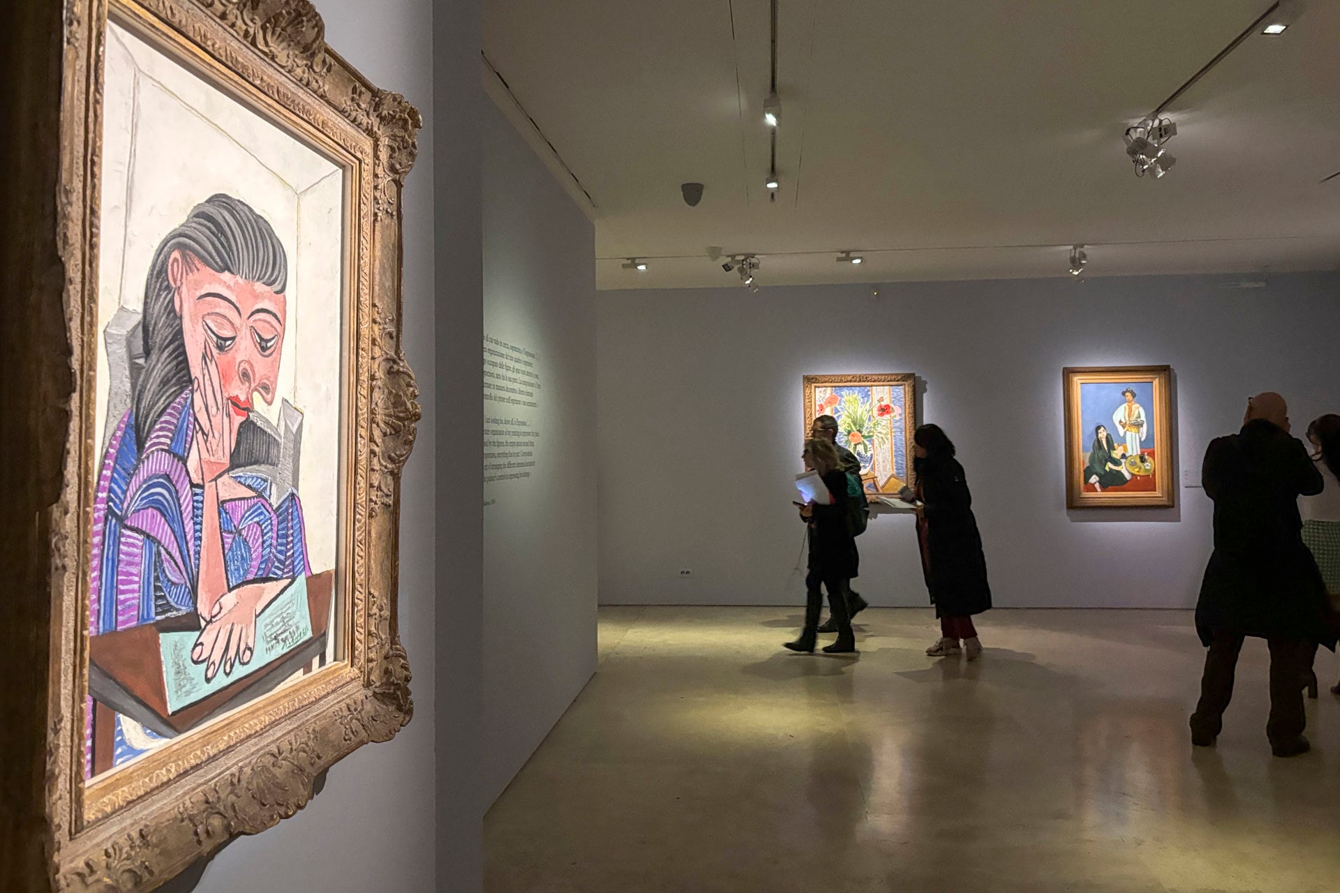 “Más allá” del impresionismo: las obras maestras de Picasso, Van Gogh, Renoir y Degas deslumbran en Roma (Crédito: EFE/ Carlos Expósito)