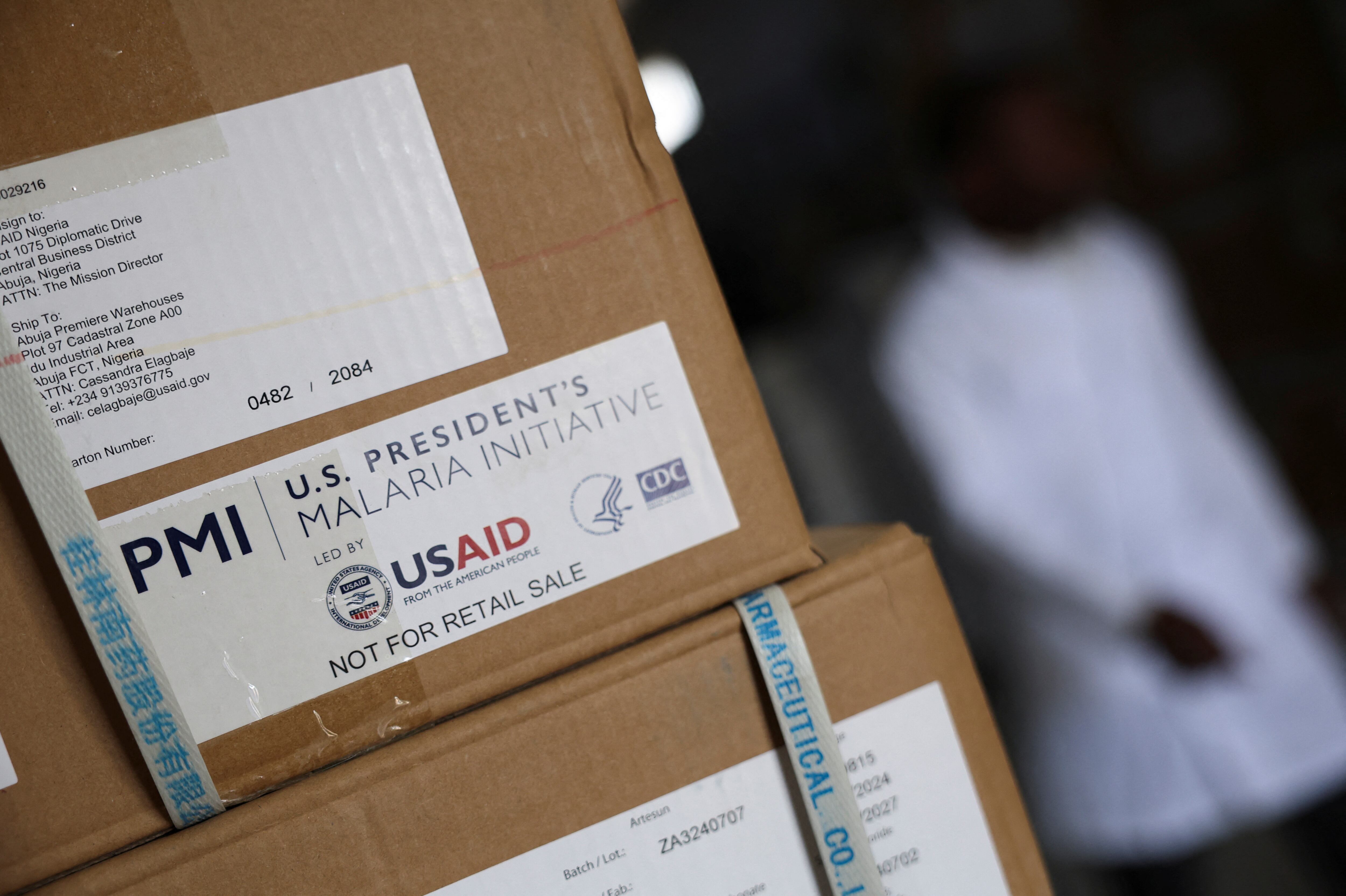 Diversas organizaciones sociales lamentaron la salida del Usip y destacaron su respaldo en comunidades rurales afectadas por el conflicto - crédito Sodiq Adelakun/REUTERS