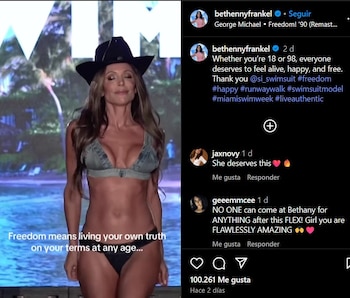Bethenny Frankel luce una buena forma física a sus 54 años