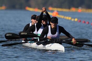 Las kayakistas mexicanas obtuvieron el