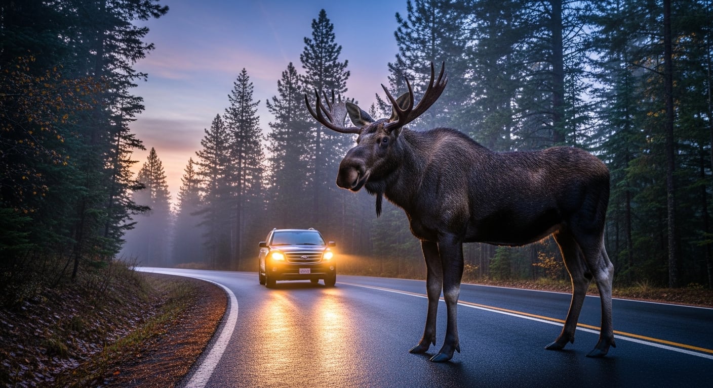 Por qué los alces son el verdadero peligro de Alaska y cómo evitarlos