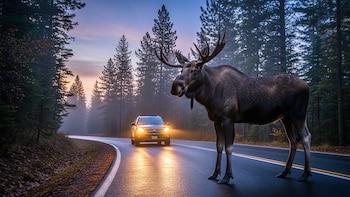 Por qué los alces son