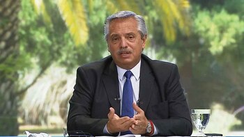 Alberto Fernández respaldo a Victoria