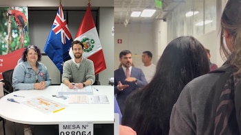 Fotos y videos de los primeros peruanos en votar en las Elecciones Perú 2026 desde Oceanía hasta América