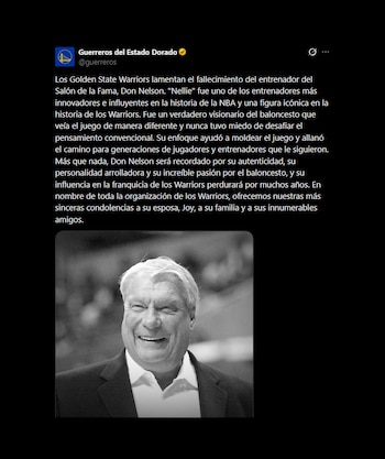 Muerte de Don Nelson