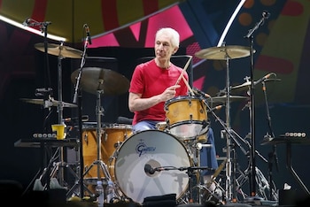 En 2016, Charlie Watts se