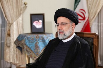 El presidente iraní, Ebrahim Raisi,