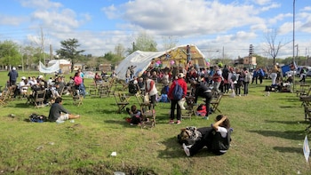 Carpa de María en la