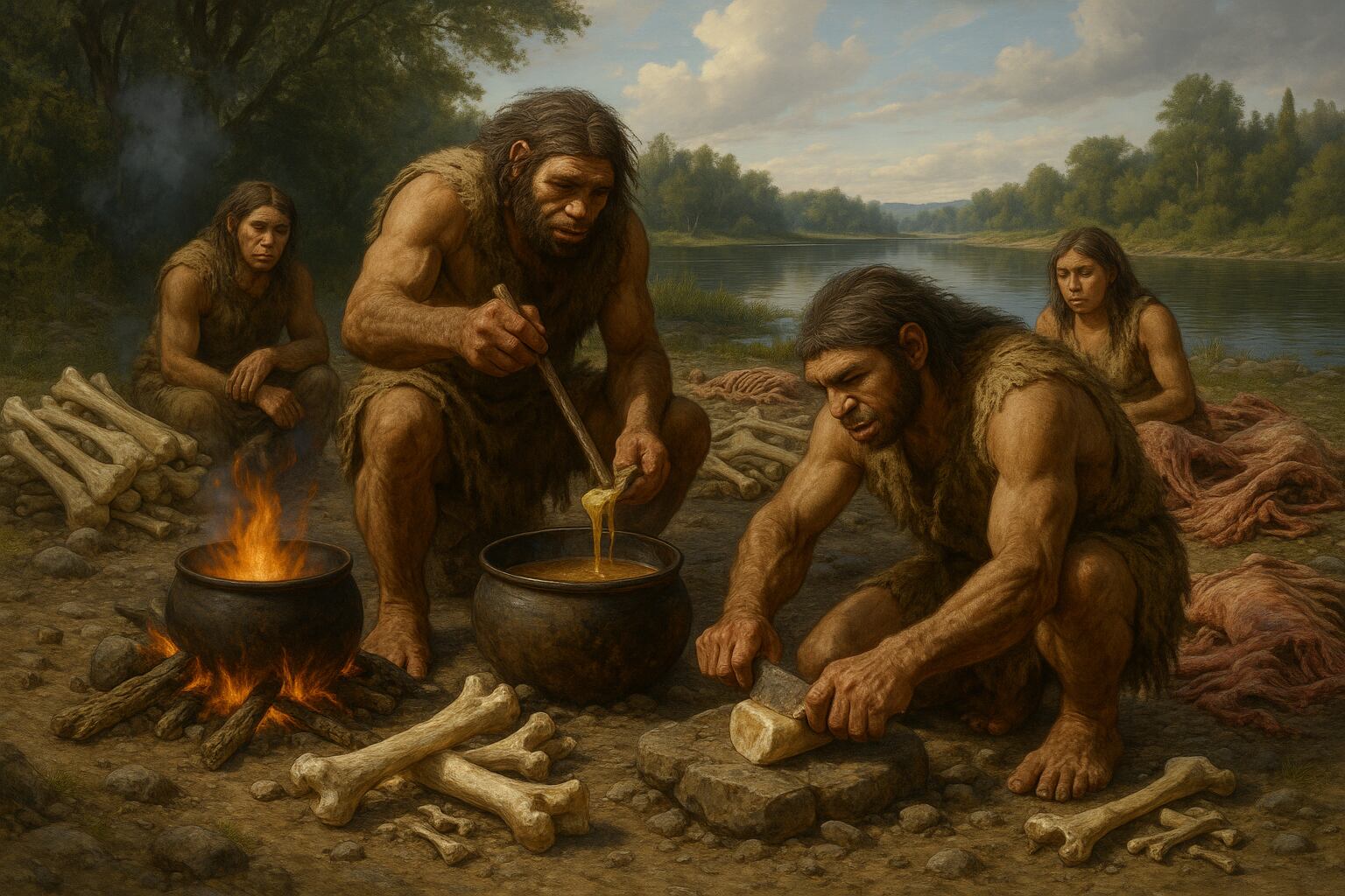 Restos fósiles revelan episodios de canibalismo en mujeres y niños pertenecientes a grupos neandertales