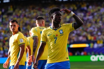 Vinícius Jr, jugador de Brasil. (Europa Press)