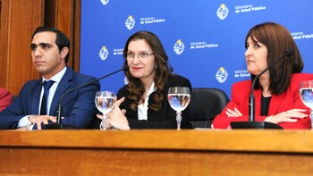 La ministra de Salud Pública