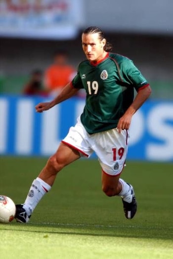 Gabriel Caballero en el Mundial del 2002. (Foto: Archivo)