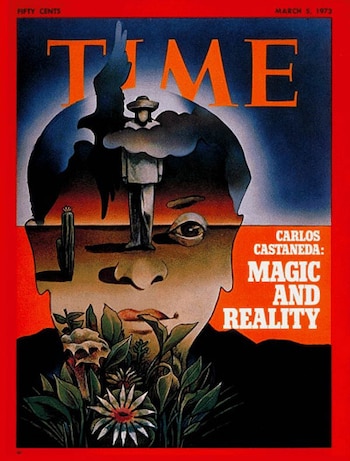 Tapa de "Times" de la entrevista a Carlos Castaneda