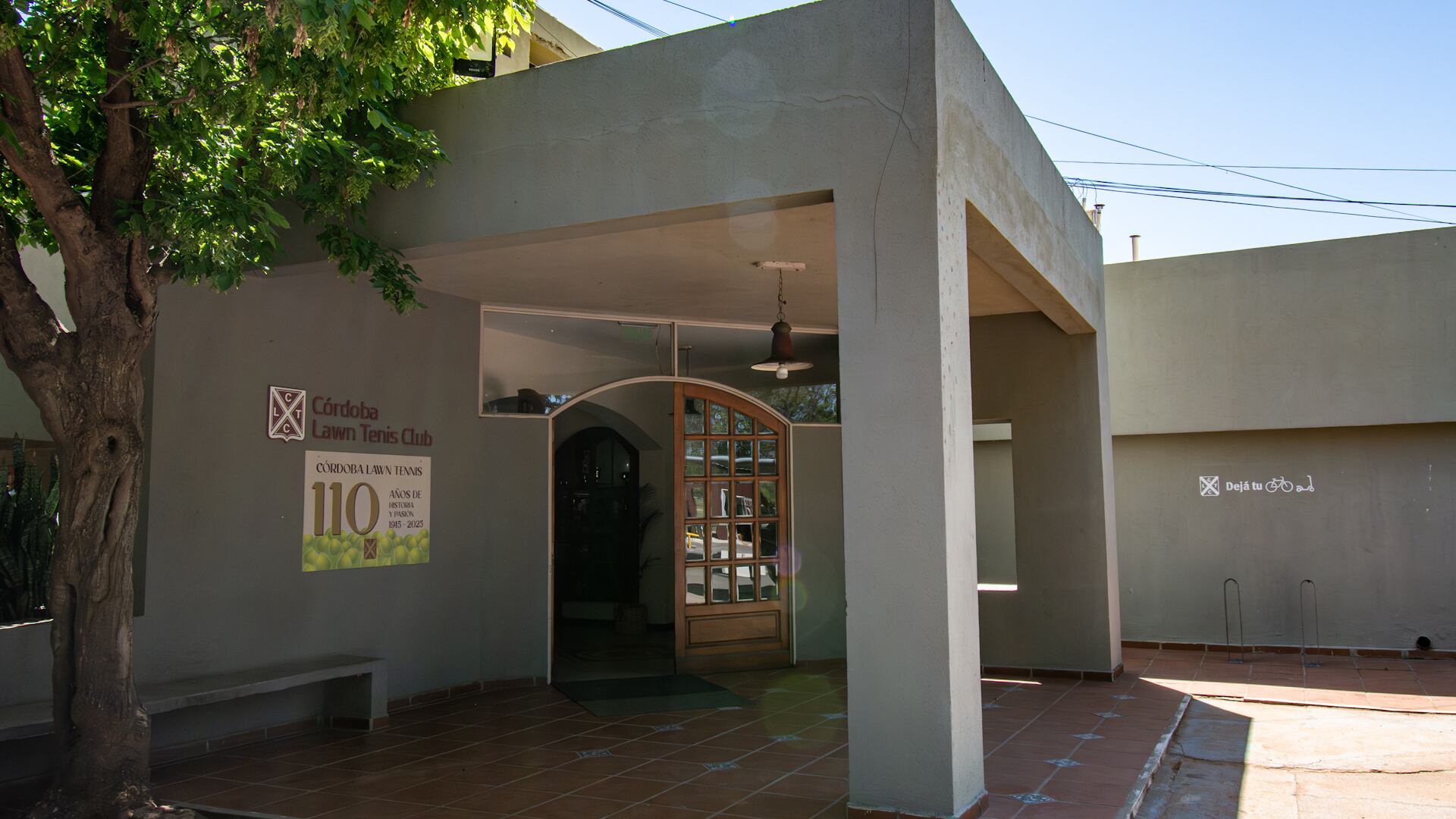 El Córdoba Lawn Tenis Club fue fundado hace 110 años en la zona del Parque Sarmiento (Crédito: Prensa AAT / Florencia Agulló)