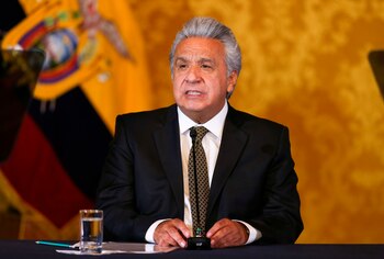 La fiscal general de Ecuador pidió el arresto domiciliario del ex presidente Lenín Moreno por la causa Sinohydro (EFE)