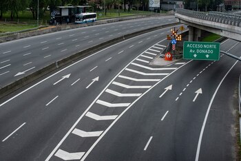 Uno de los accesos hacia