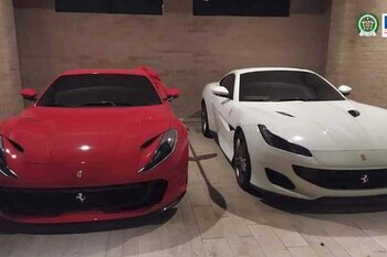Subasta de tres Ferrari del