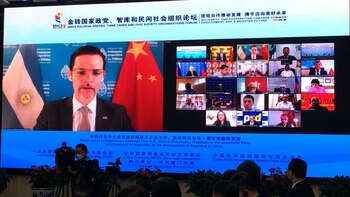 El embajador de China, Sabino