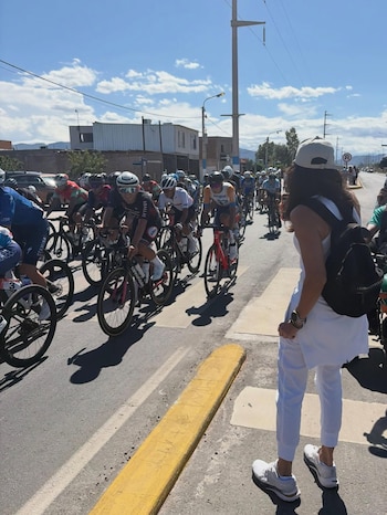 Gabi Sabatini, presente en la