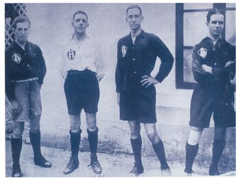 Los primeros jugadores del Atlas