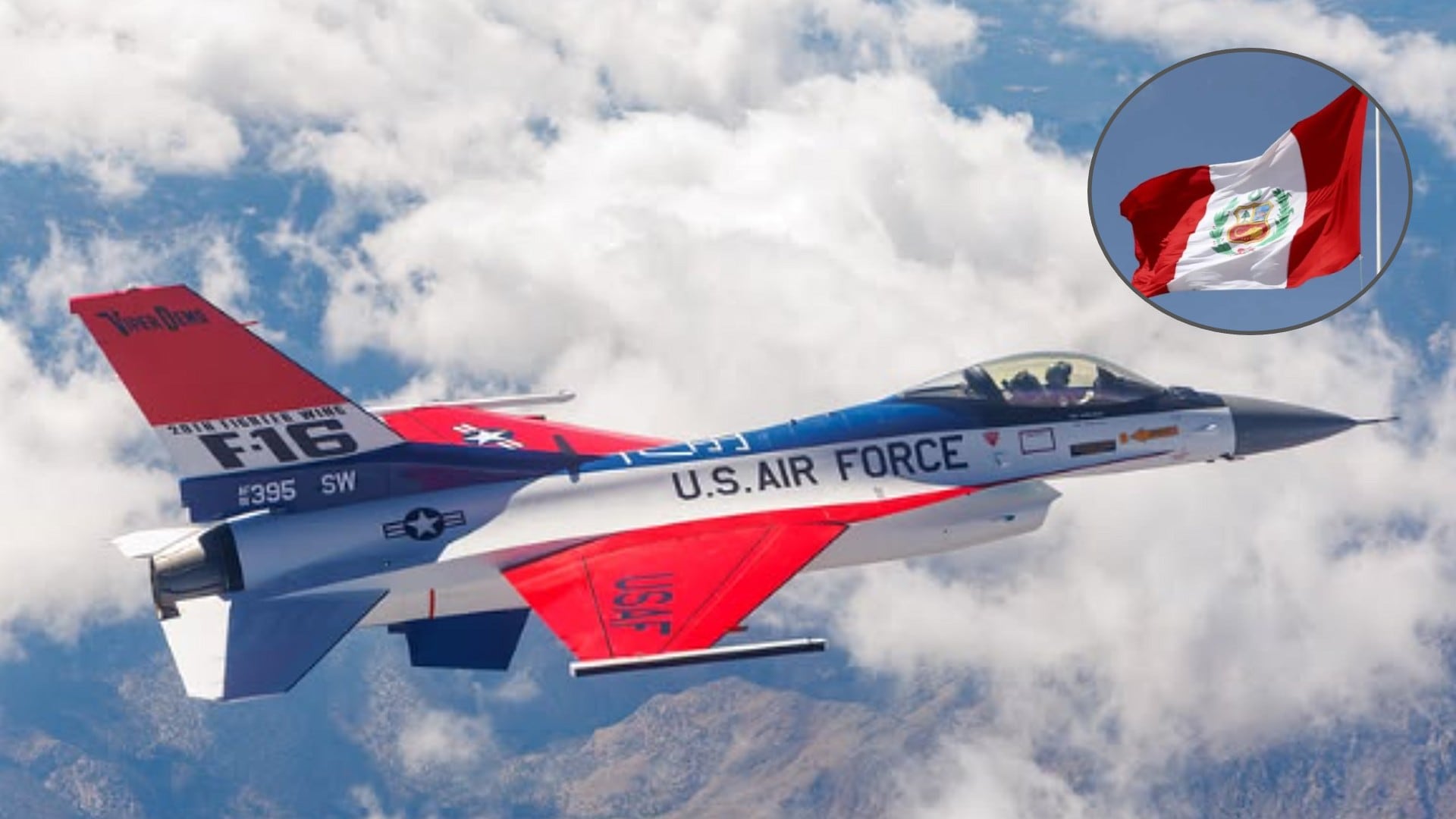 El F-16, caza de cuarta generación, llegará a Lima con el Viper Demo Team: cuándo y por qué se presentará en Perú