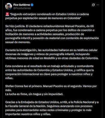 Alcalde Federico Gutiérrez insistió que