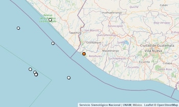 Temblor en Chiapas. (SSN)