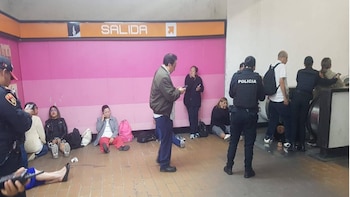 metro polanco escaleras descompuestas heridos