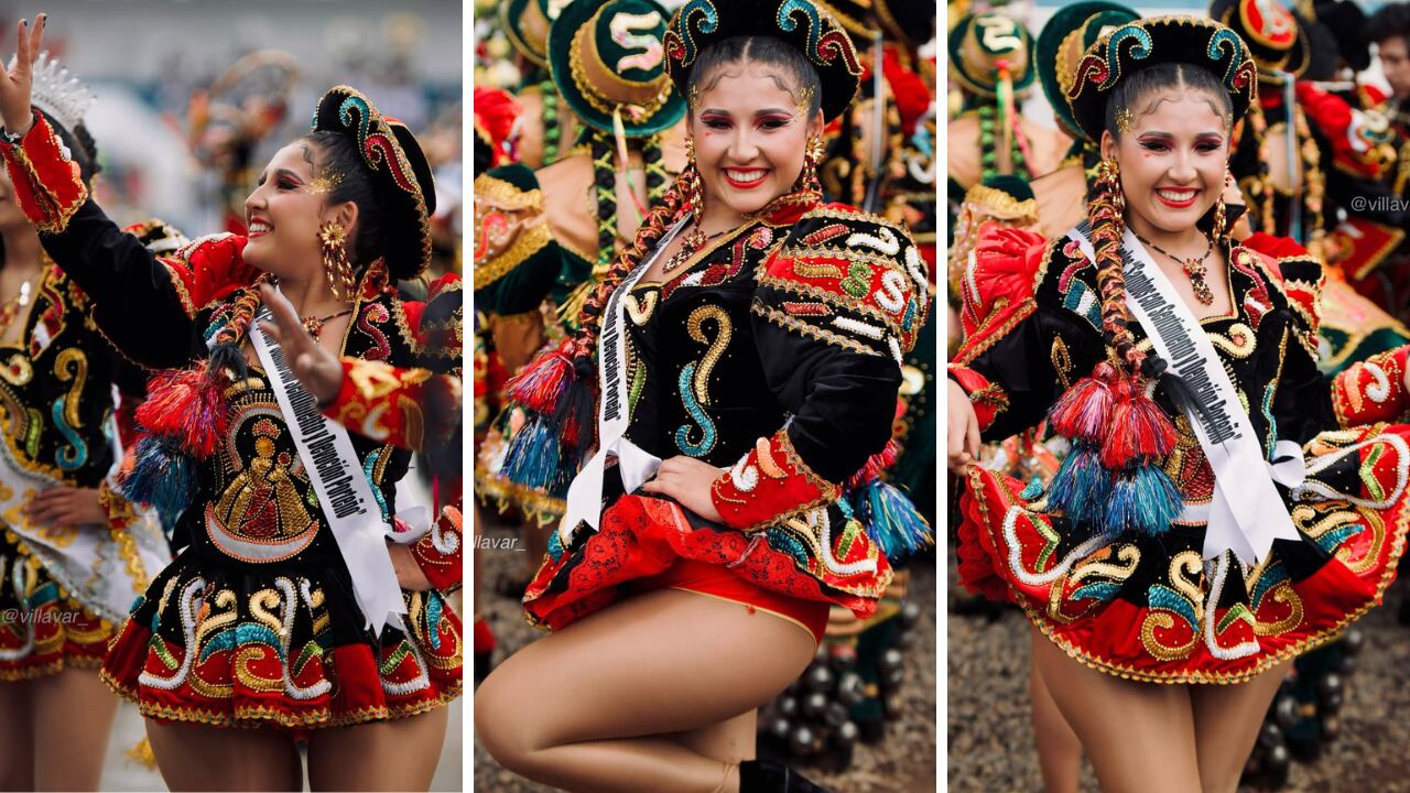 El vestuario de Milena Warthon genera debate sobre tradición y modernidad en la celebración de la Virgen de la Candelaria. (Fotos: Manu Villanueva)