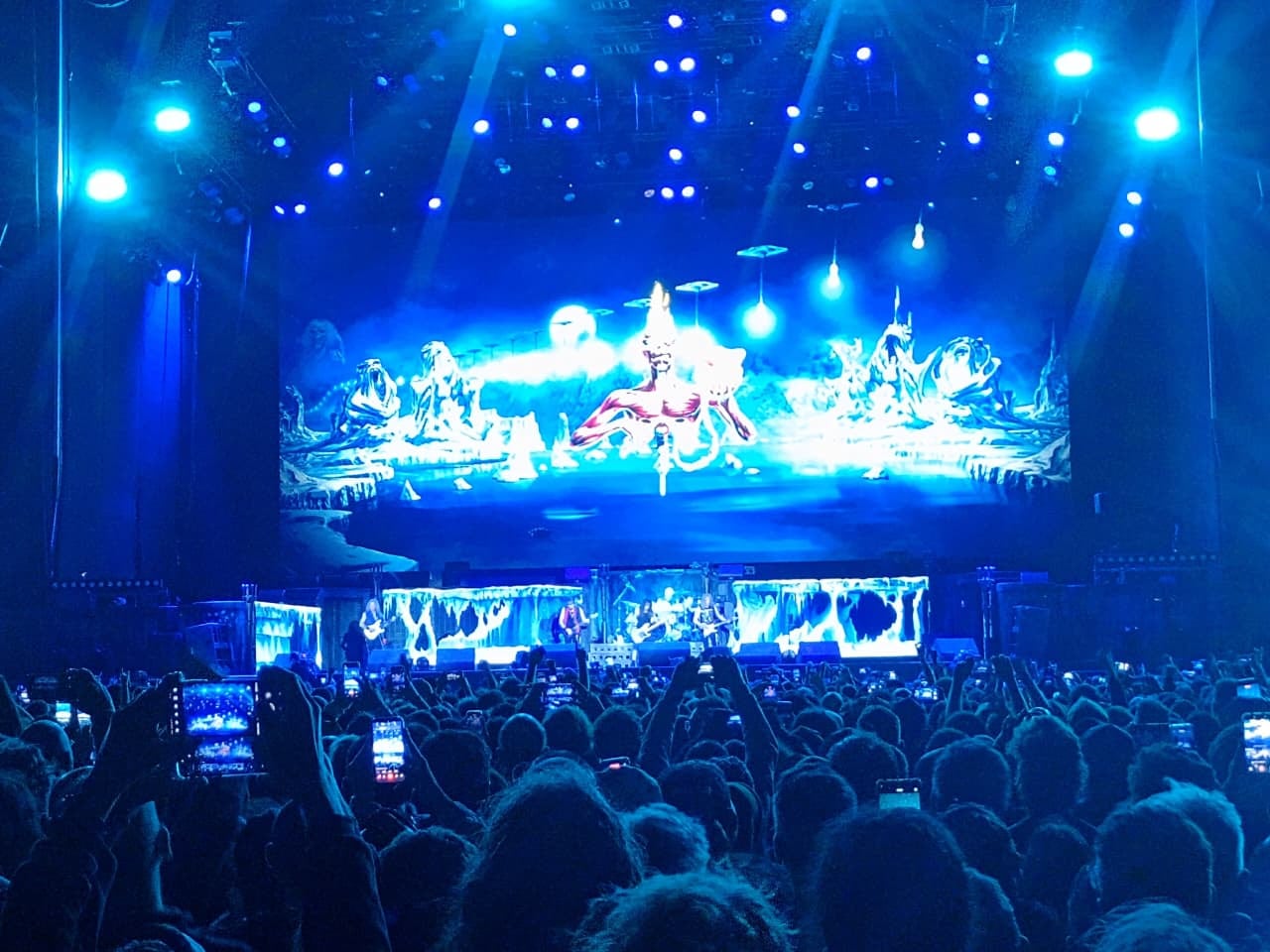 Iron Maiden en Huracán: show manchado por los pungas de celulares