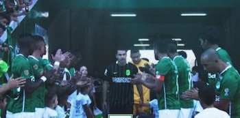 Deportivo Cali hizo pasillo de