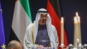 Netanyahu viajó el domingo a Abu Dabi para verse con el presidente emiratí