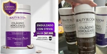 El Invima emite una alerta sanitaria por el colágeno hidrolizado Beauty Bloom - crédito Invima