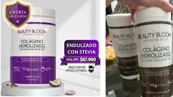 Invima lanza alerta por comercialización fraudulenta de colágeno que tiene la misma imagen de producto promocionado por famosas colombianas