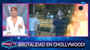 Magaly fulmina a actor mexicano: “Es un NN y actúa como matón”. Captura: Magaly Tv La Firme.
