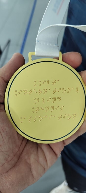 Gabriel Caparrós quedó ciego durante