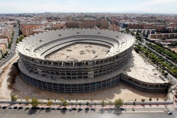 Nuevo Mestalla, Valencia.