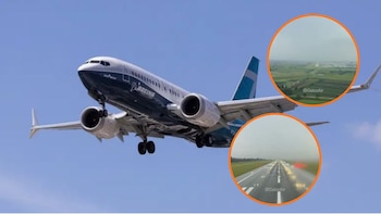 Piloto publicó impactante video desde