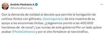 El gobierno de Petro suspende