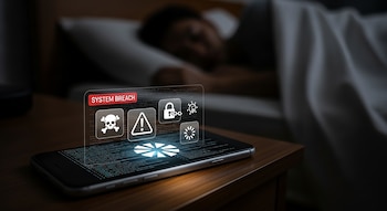 Dejar el celular encendido durante