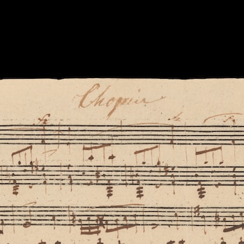 Extracto de la partitura encontrada